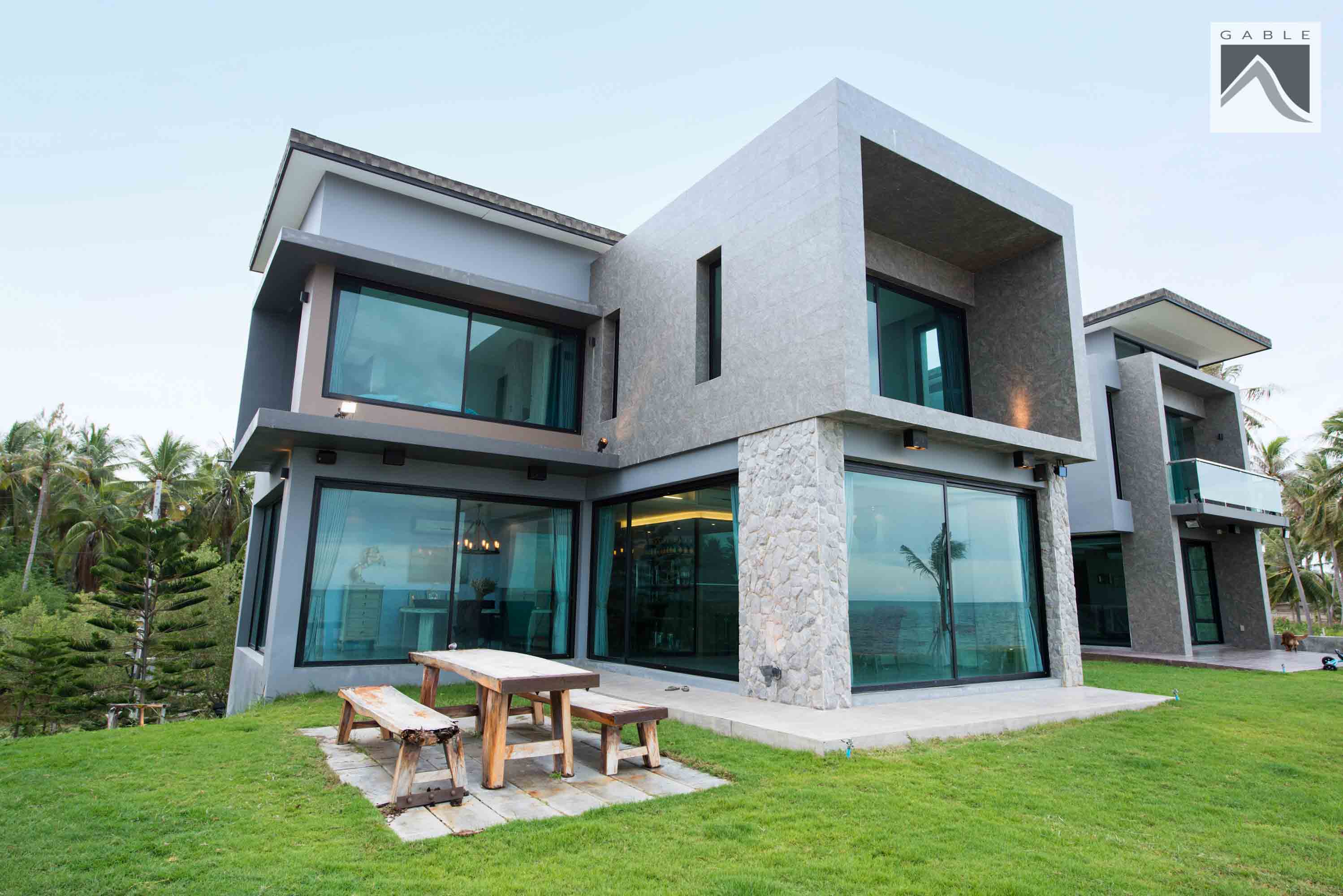 PROJECT บ้านริมทะเล บ่อนอก ประจวบคีรีขันธ์ Gable group รับออกแบบ สร้างบ้าน ตกแต่งภายใน สถาปัตยกรรม